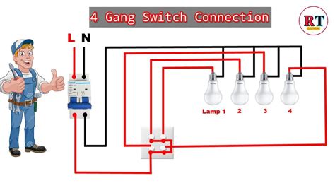 4 gang electrical switch box|4 gang light switch screwfix.